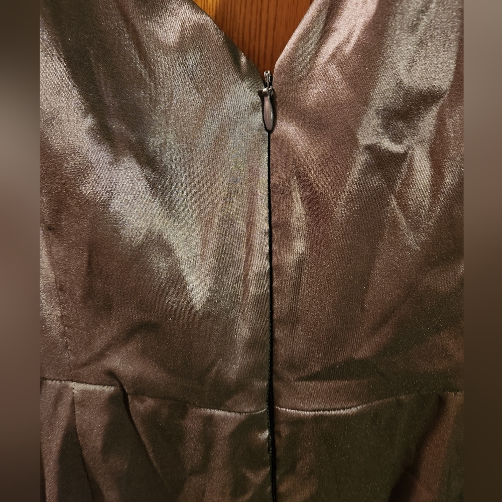 Maggy London Gray Size 12 Formal Dress - Picture 8 of 9